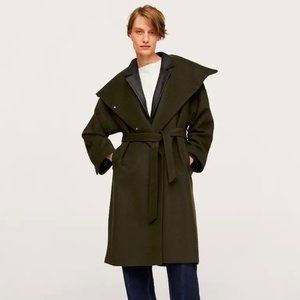 Oversize wool coat